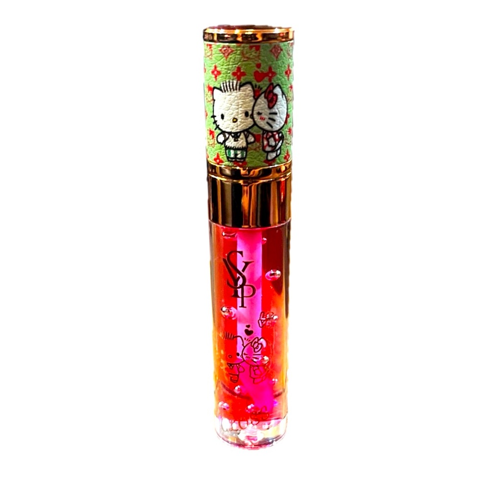 New YSP Hello Kitty & Dear Daniel Lip Gloss - Green Cap